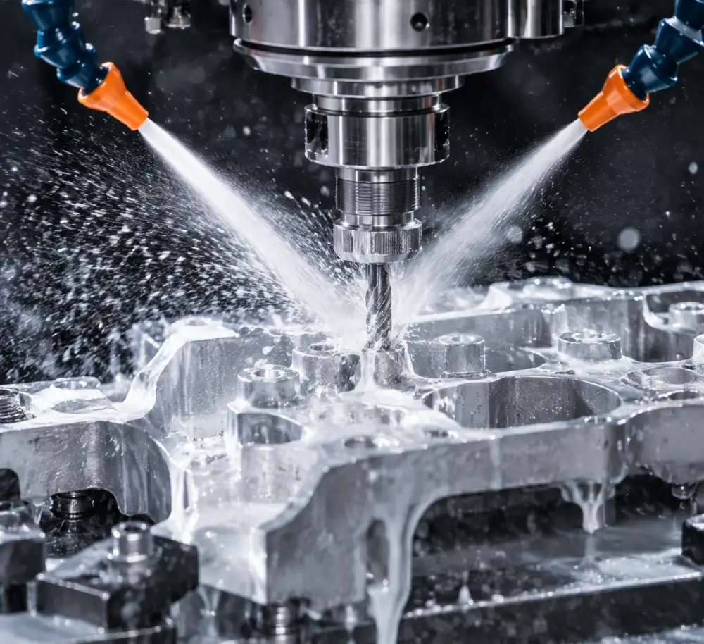 High Pressure Coolant Cnc Milling Aluminum High Pressure Coolant Cnc Milling Aluminum
